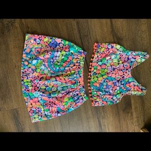 Lilly Pulitzer two pieces set. Size 0